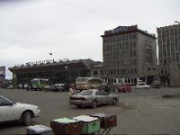 ユジノサハリンスク駅とホテルユーラシア